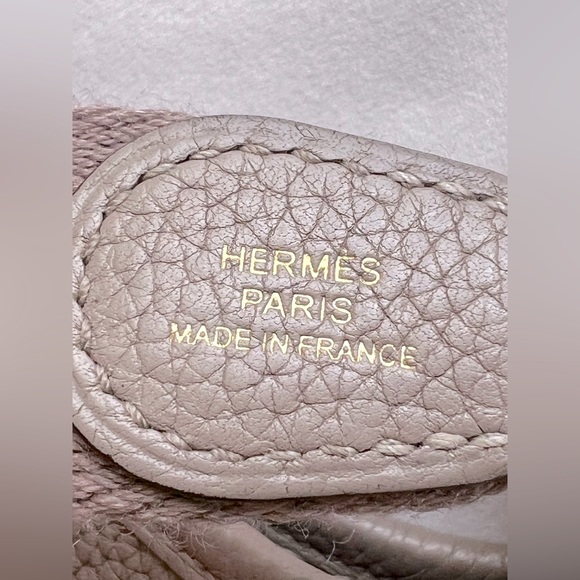 Hermes Mini Evelyne TPM 16 Gris Asphalt GHW - Picture 7 of 9
